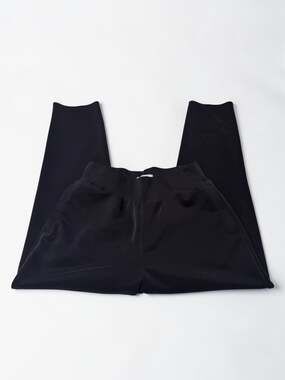 FLX Women's Black Dynamic Straight-Leg Pants Size S